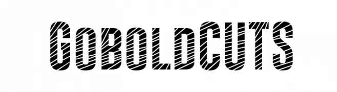 Gobold CUTS  Frei Schriftart Herunterladen