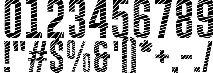 Gobold CUTS Font OTHER CHARS