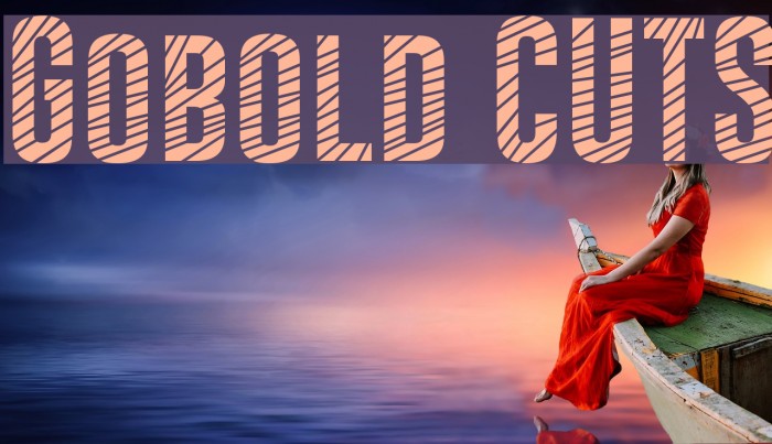 Gobold CUTS Font examples