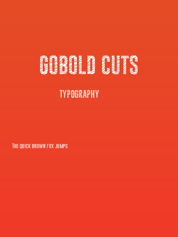 Gobold CUTS Poster
