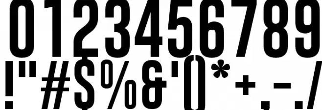 Gobold Extra2 Font OTHER CHARS