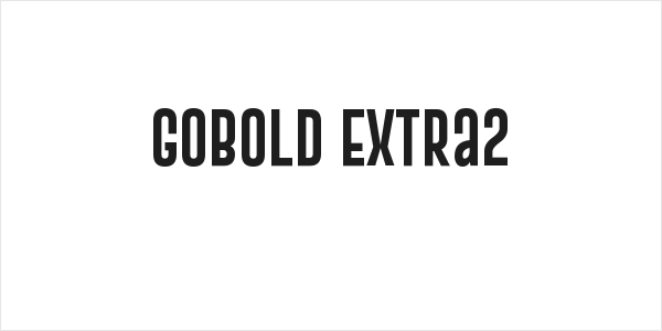 Gobold Extra2 Logo