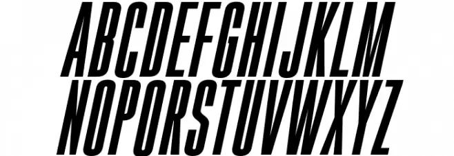 Gobold High Bold Italic Fuentes MINÚSCULAS