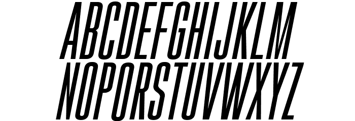 Gobold High Italic Italic Font LOWERCASE