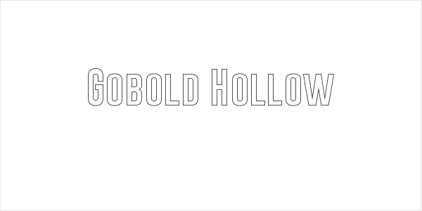 Gobold Hollow Logo