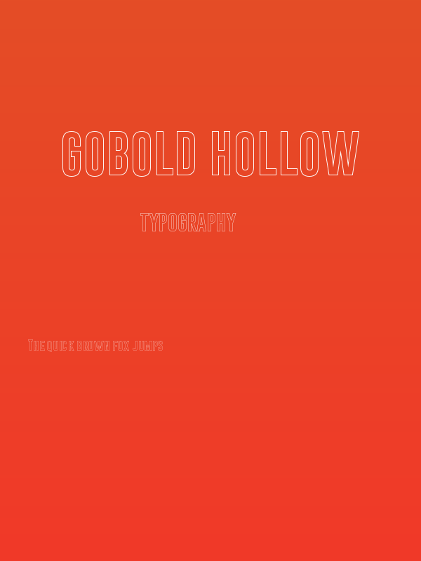 Gobold Hollow Poster