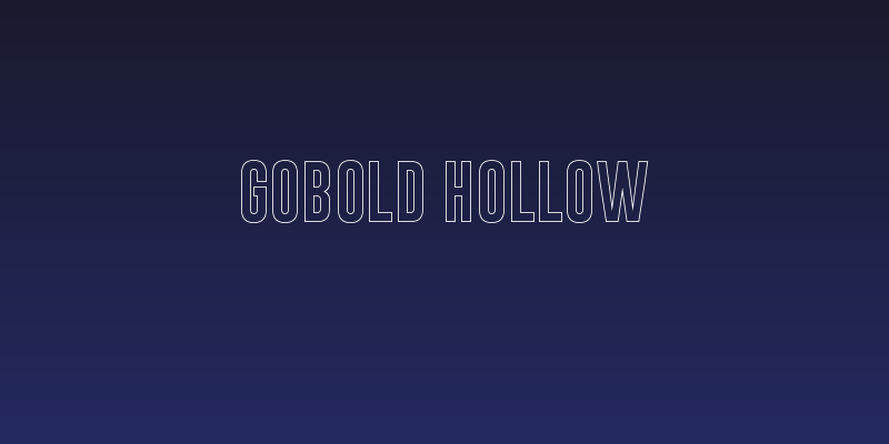 Gobold Hollow Social Header