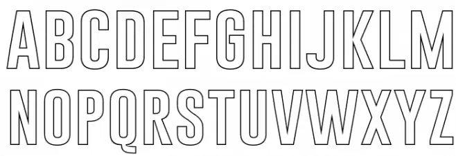 Gobold Hollow फ़ॉन्ट लोअरकेस