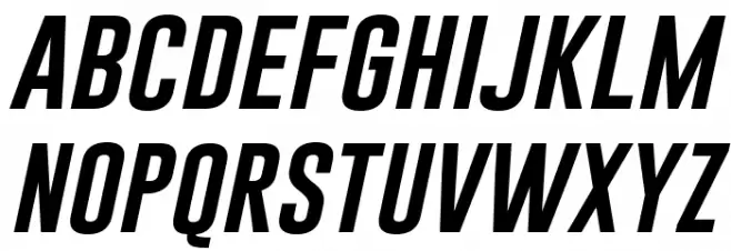 Gobold Italic خط أحرف صغيرة