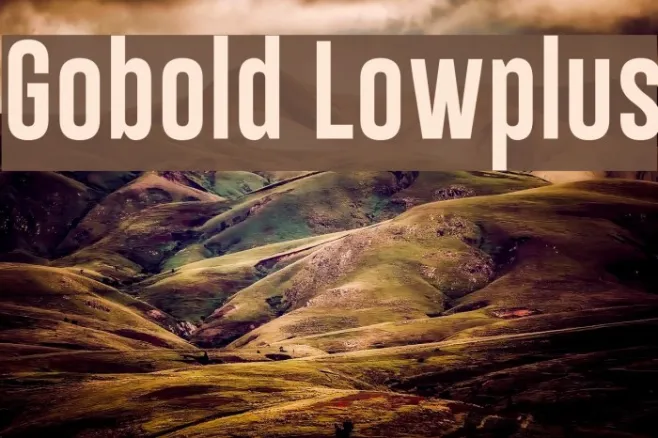 Gobold Lowplus Example 3