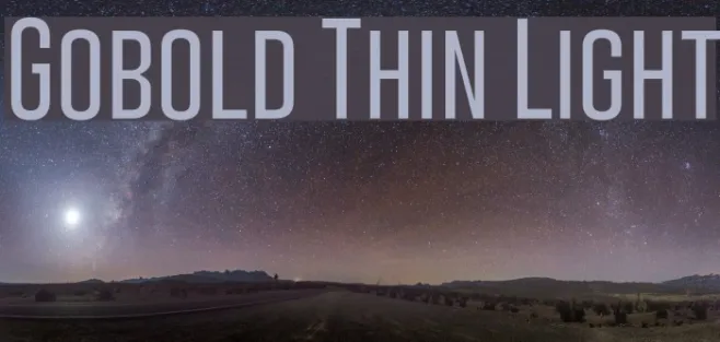 Gobold Thin Light Example 3