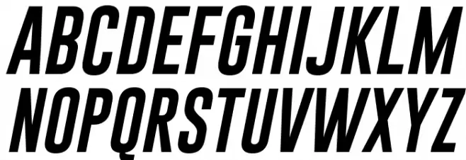 Gobold Uplow Italic Italic خط أحرف كبيرة