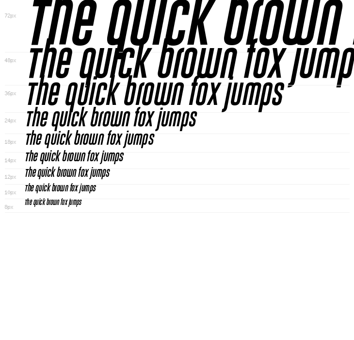 Gobold Uplow Italic Italic Waterfall