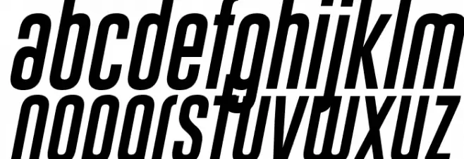 Gobold Uplow Italic Italic Шрифта строчной