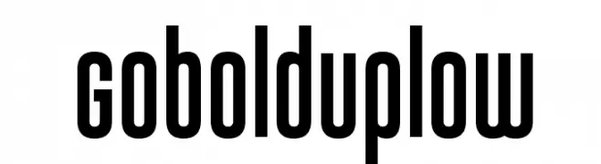 Gobold Uplow  les polices de caractères gratuit tlcharger