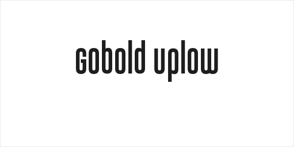 Gobold Uplow Logo