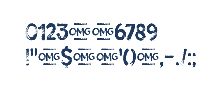 Gobsmacked DEMO Regular Other Characters