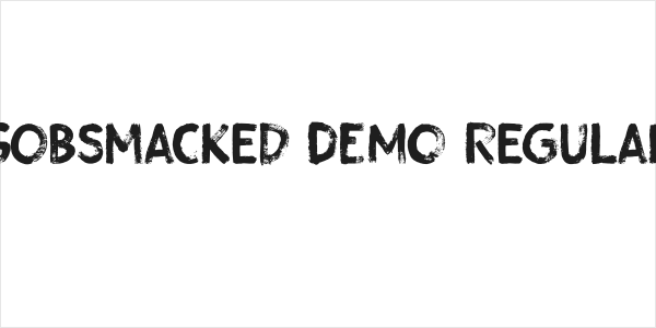 Gobsmacked DEMO Regular Logo