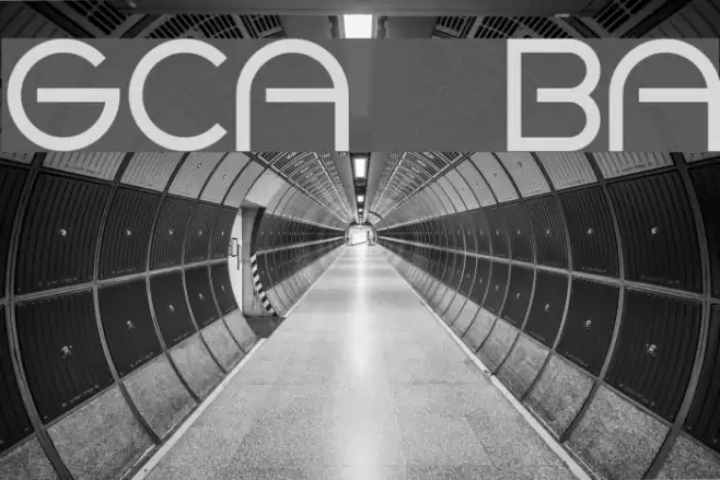 Goca logotype beta Font examples