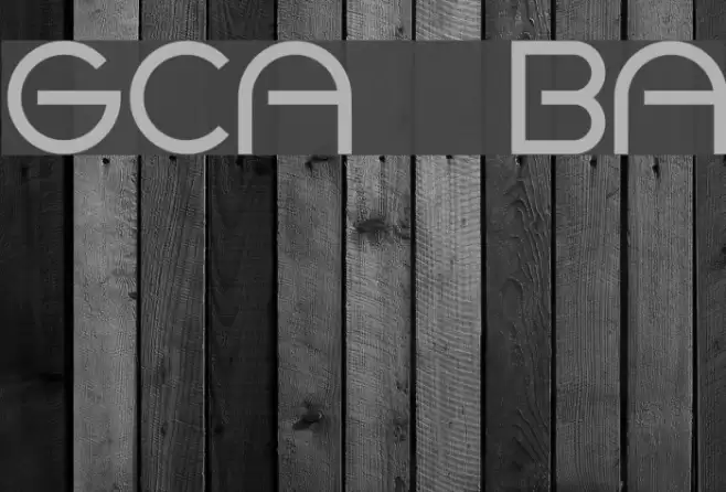 Goca logotype beta Font examples