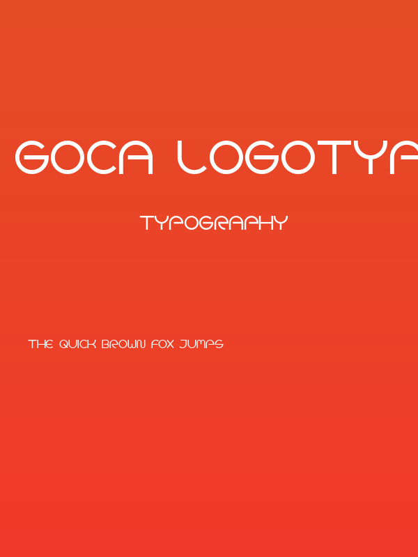 Goca logotype beta Poster