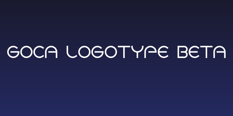 Goca logotype beta Social Header