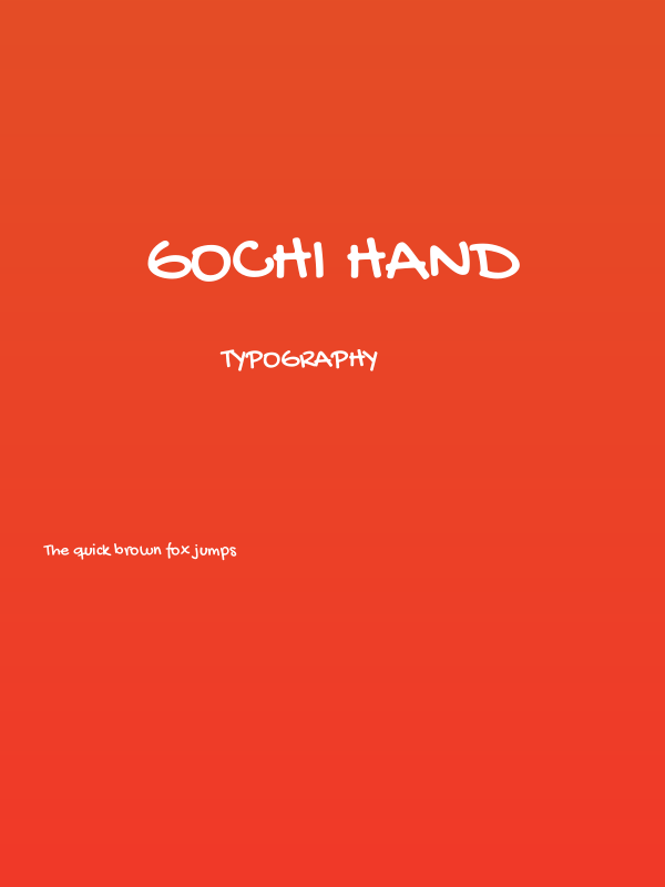 Gochi Hand Poster