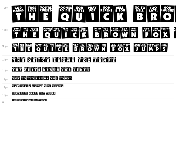 God Hates Westboro Waterfall