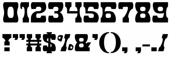 God Is Watching Us Font OTHER CHARS