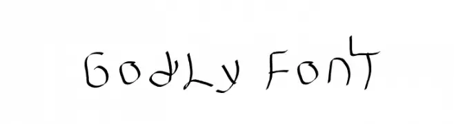 GodLy FonT  Fuentes Gratis Descargar