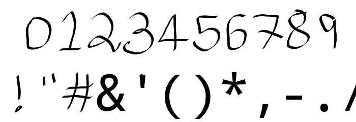 GodLy FonT Font OTHER CHARS