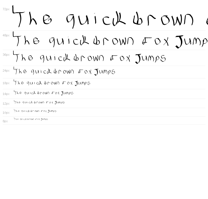 GodLy FonT Waterfall