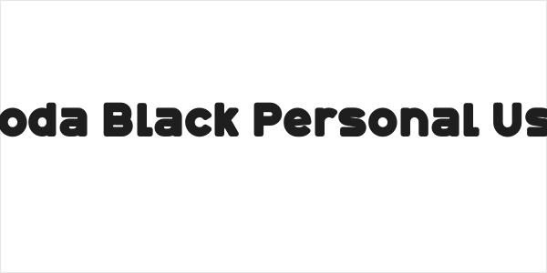 Goda Black Personal Use Logo