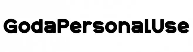 Goda Personal Use  Frei Schriftart Herunterladen