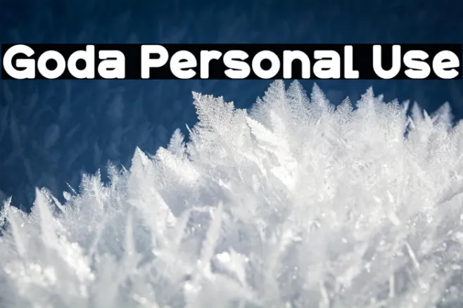 Goda Personal Use Example 1