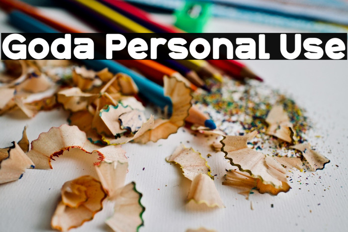 Goda Personal Use Example 2