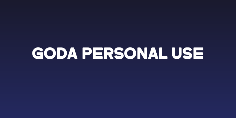 Goda Personal Use Social Header