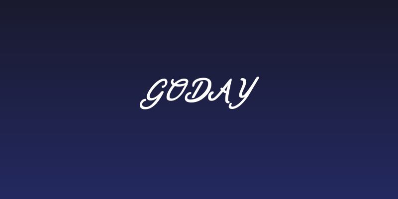 Goday Social Header