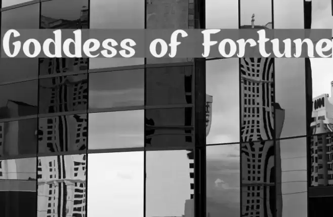 Goddess of Fortune Font examples