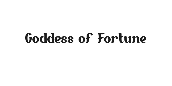 Goddess of Fortune Logo