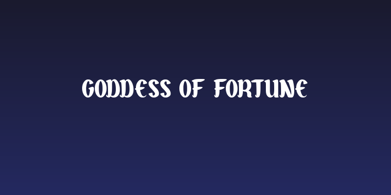 Goddess of Fortune Social Header