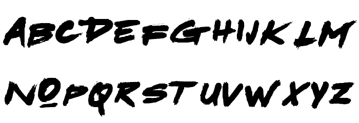 Gode Font LOWERCASE