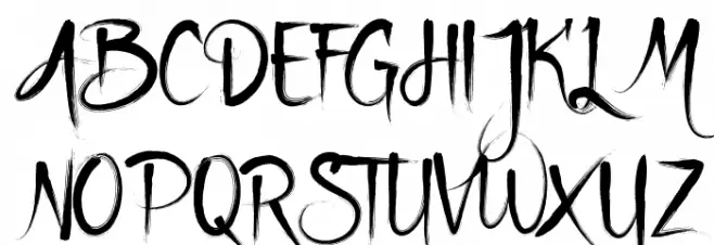 Godfeem Schriftart Groß