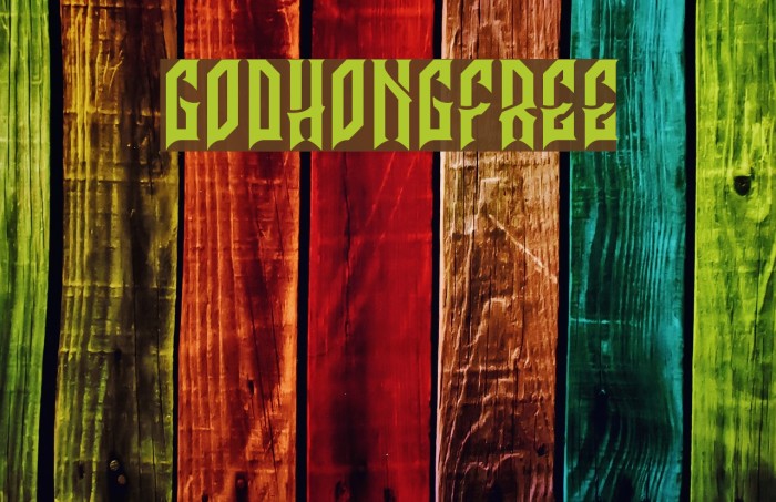 GodhongFree Font examples