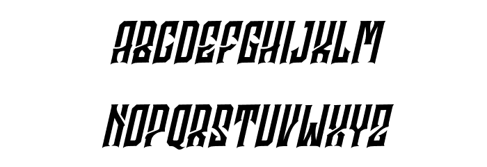 GodhongPersonalUse-Regular Font LOWERCASE