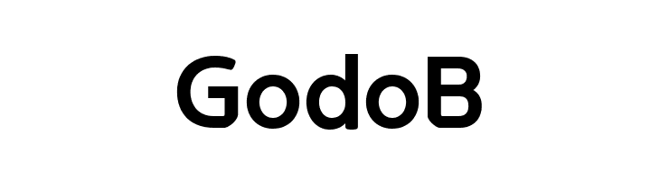 GodoB Font