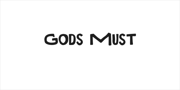 Gods Must Logo