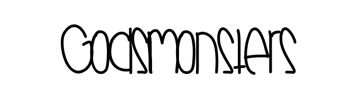 GodsMonsters  Frei Schriftart Herunterladen