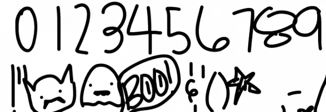 GodsMonsters Font OTHER CHARS