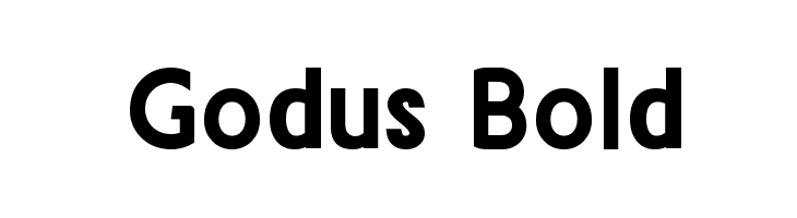 Godus Bold फ़ॉन्ट